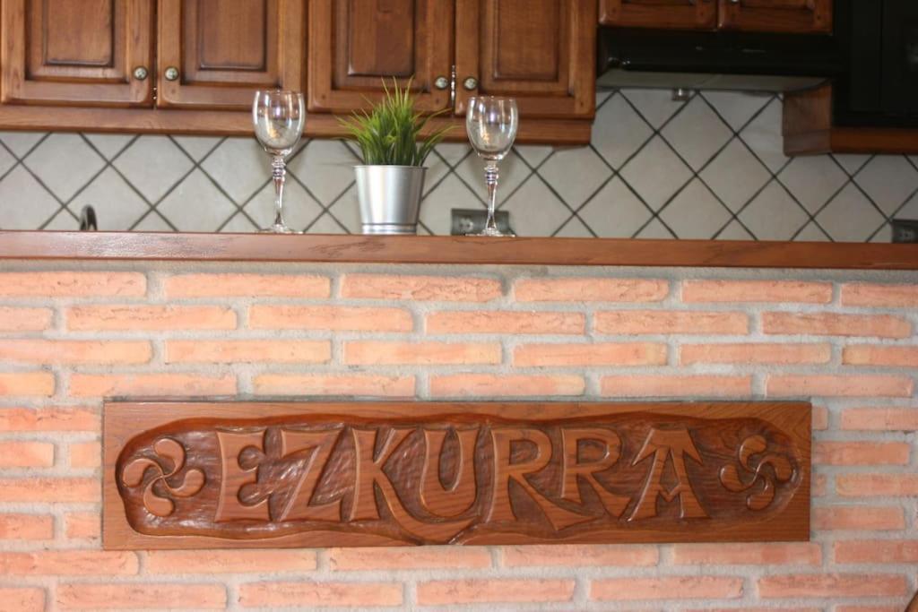 Gartzinea, Amplia Y Preciosa Vivienda Rural Daire Ezkurra Dış mekan fotoğraf