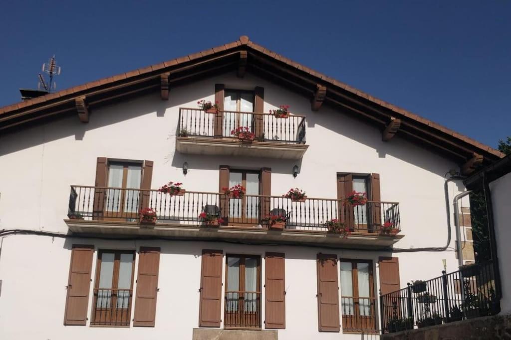 Gartzinea, Amplia Y Preciosa Vivienda Rural Daire Ezkurra Dış mekan fotoğraf